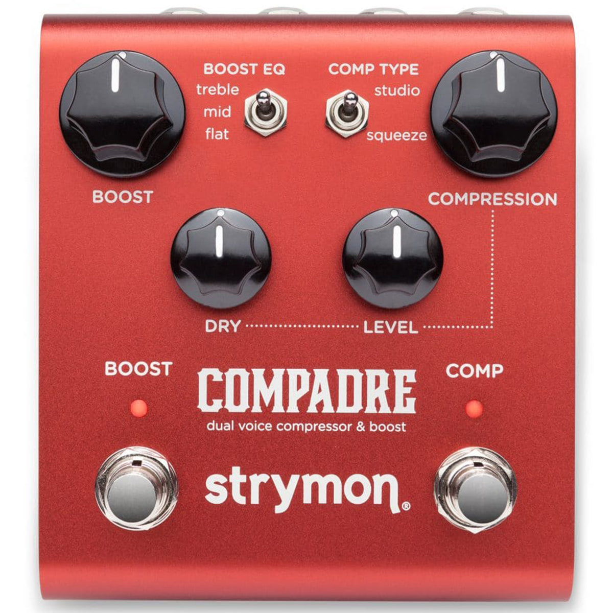Strymon Compadre Dual Voice Compressor and Boost Effects Pedal