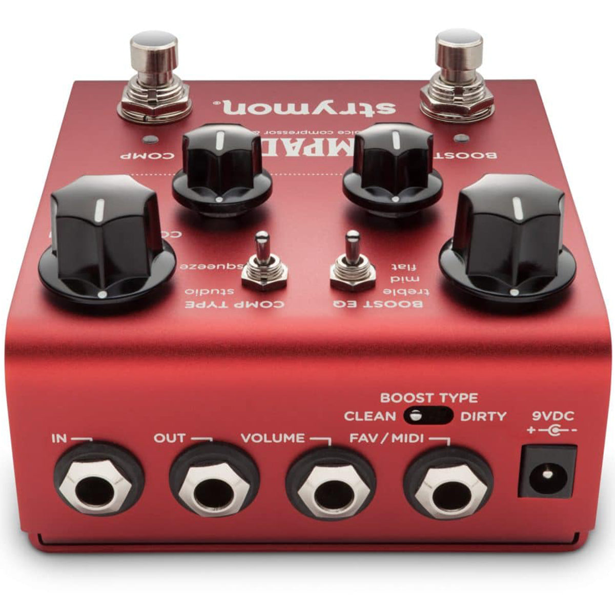 Strymon Compadre Dual Voice Compressor and Boost Effects Pedal