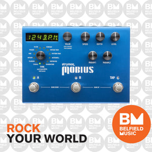 新品/未使用: Strymon Mobius Strymon Mobius Multidimensional Modulation Pedal - Pedaltown