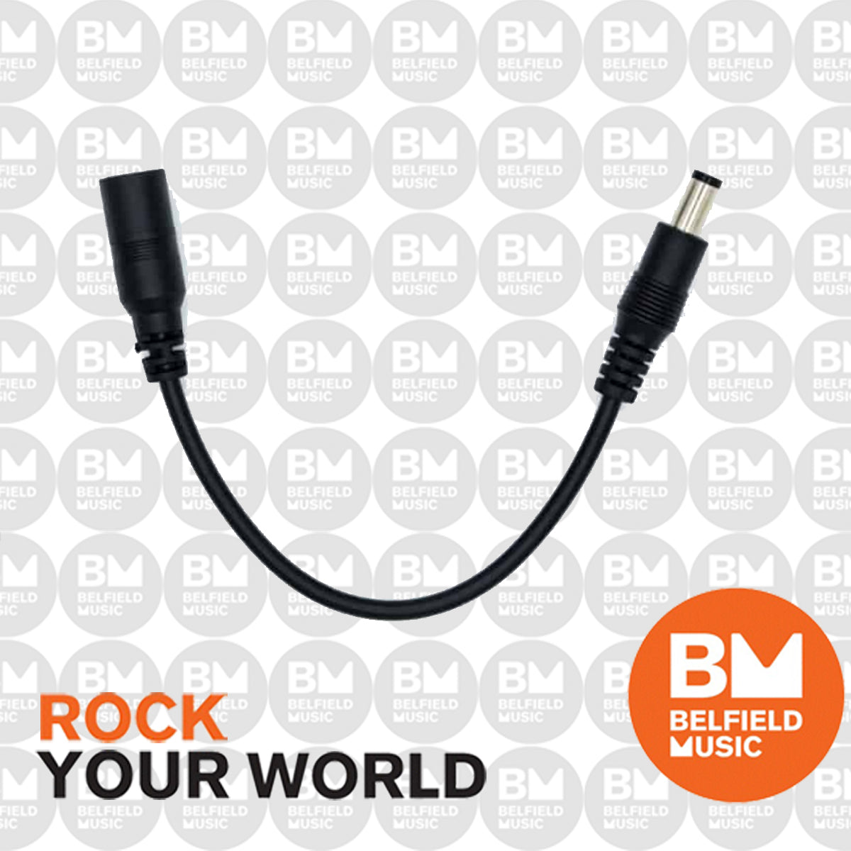 Strymon Polarity Reversal Cable 6inch 2.1mm to 2.1mm Belfield Music