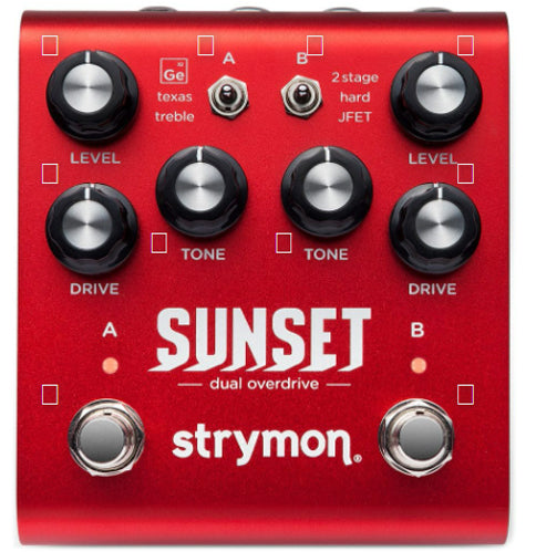 Strymon Sunset Dual Overdrive Effects Pedal