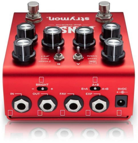 Strymon Sunset Dual Overdrive Effects Pedal