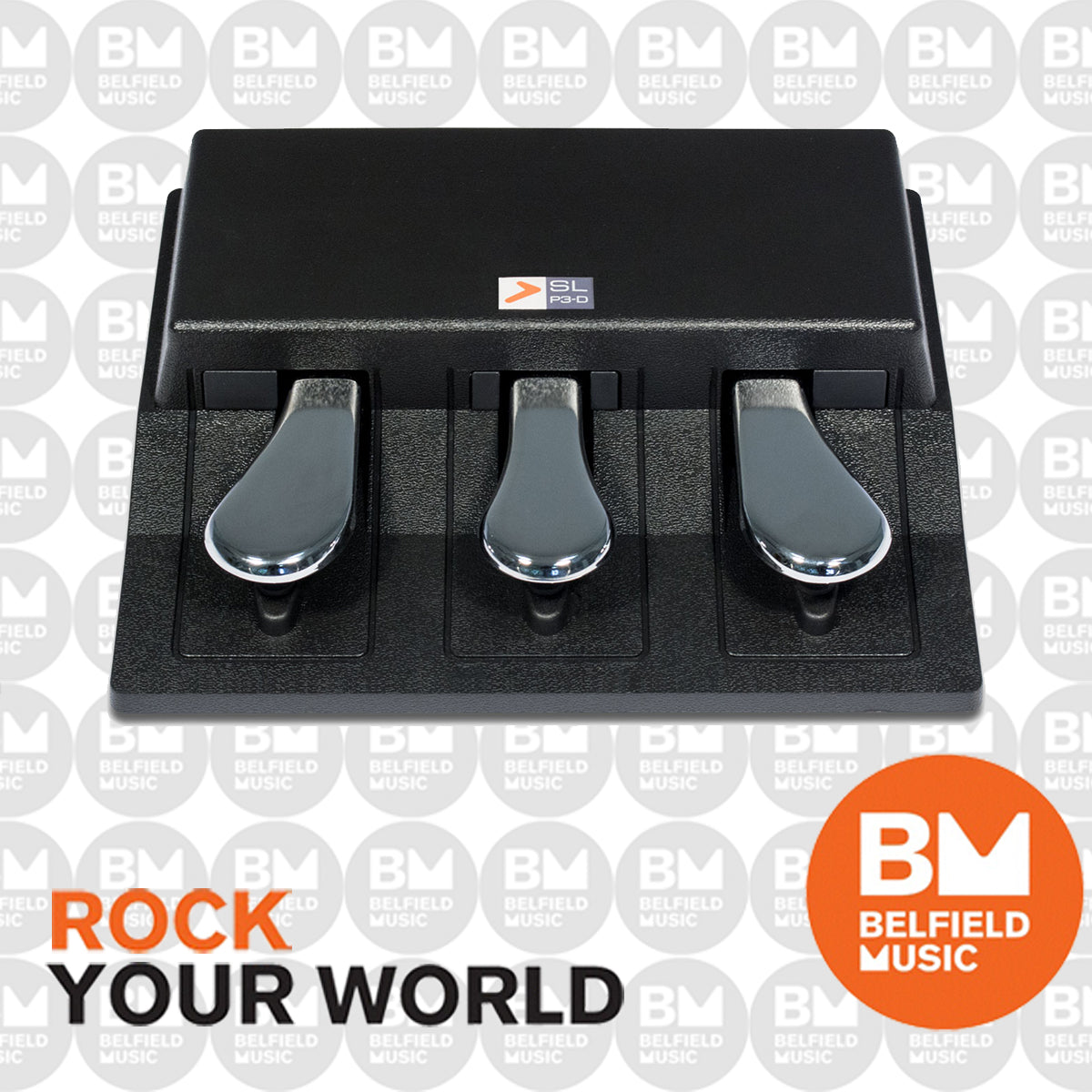 Studiologic SLP3-D Tri Piano Style Sustain Pedal - Buy Online