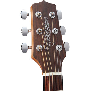 Takamine G MINI Series TAKAMINI Acoustic Guitar Left Handed Mahogany Satin w/ Pickup - TGX11MENSLH