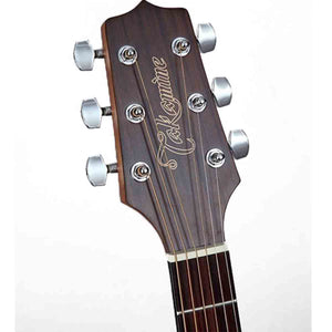 Takamine G11 Series Acoustic Guitar Left Handed Dreadnought Mahogany Satin w/ Pickup & Cutaway - TGD11MCENSLH