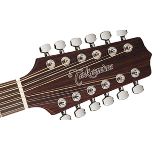 Takamine G30 Series Acoustic Guitar 12-String Dreadnought Natural w/ Pickup & Cutaway - TGD30CE12NAT