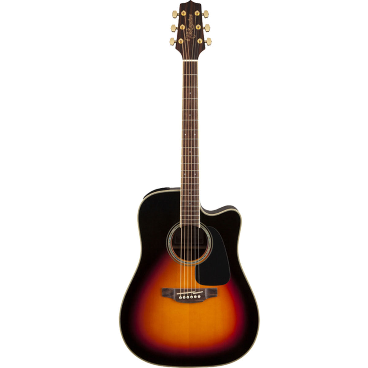 Takamine G50 Series Acoustic Guitar Dreadnought Sunburst w/ Pickup & Cutaway - TGD51CEBSB