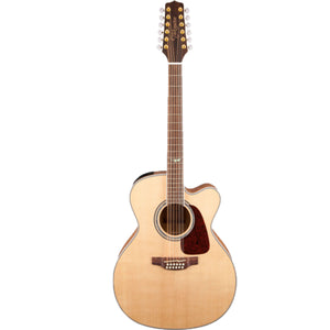 Takamine G70 Series Acoustic Guitar 12-String Jumbo Natural w/ Pickup & Cutaway - TGJ72CE12NAT