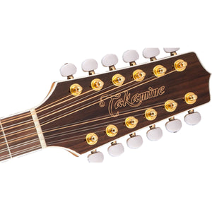 Takamine G70 Series Acoustic Guitar 12-String Jumbo Natural w/ Pickup & Cutaway - TGJ72CE12NAT