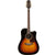 Takamine G70 Series Acoustic Guitar Dreadnought Sunburst w/ Pickup & Cutaway - TGD71CEBSB