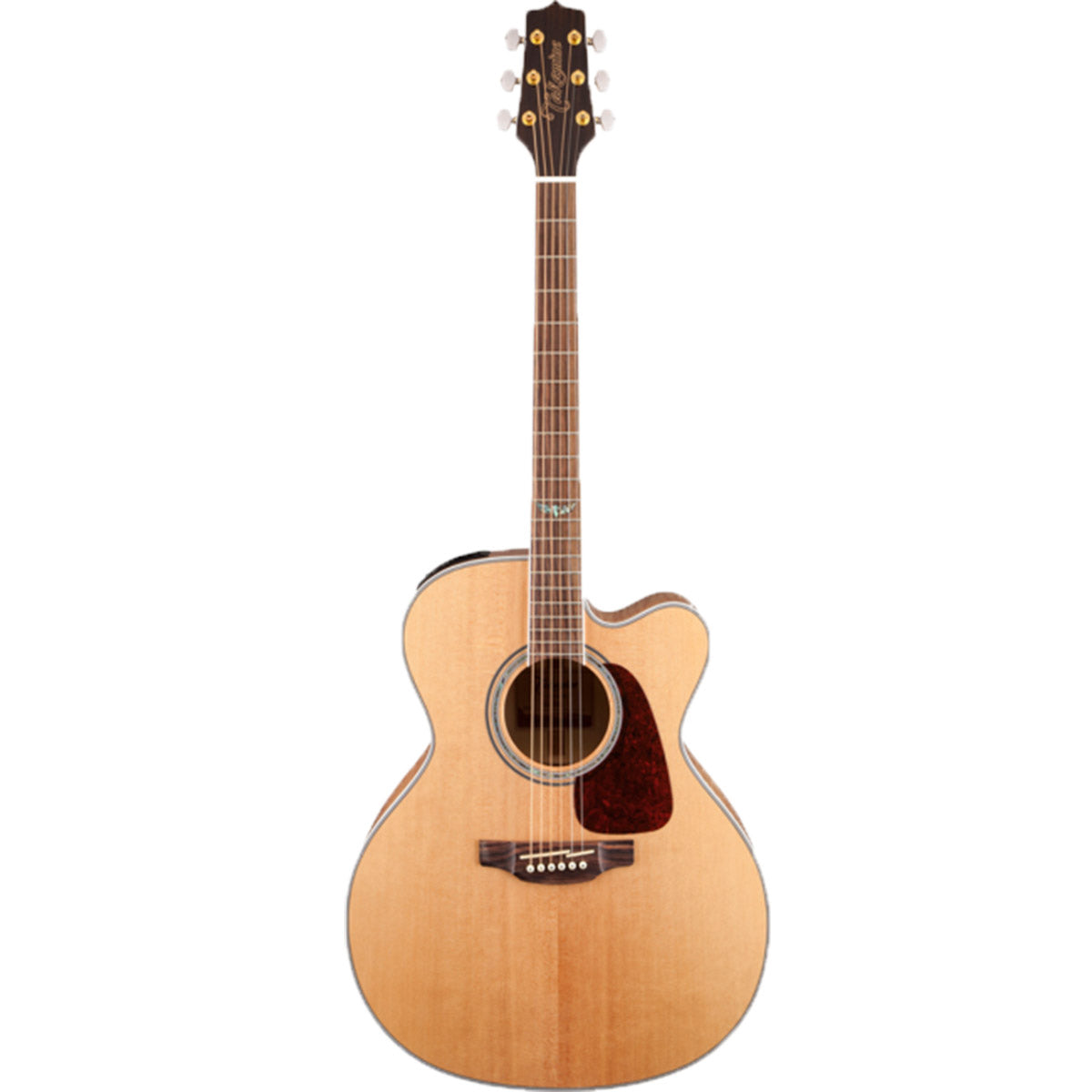 Takamine G70 Series Acoustic Guitar Jumbo Natural w/ Pickup &amp; Cutaway - TGJ72CENAT