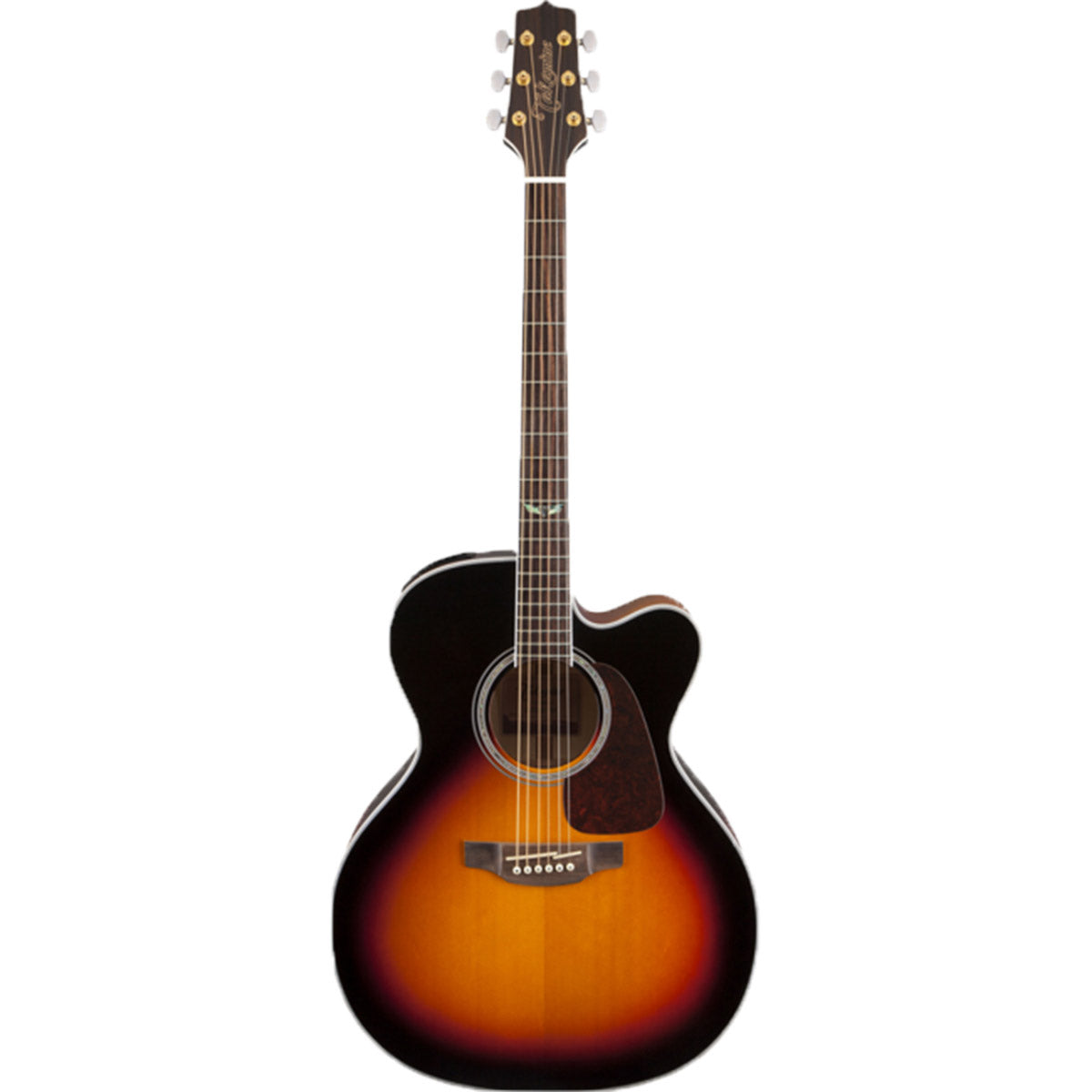 Takamine G70 Series Acoustic Guitar Jumbo Sunburst w/ Pickup & Cutaway - TGJ72CEBSB