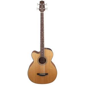 Takamine GB30 Series Acoustic Bass Guitar Left Handed Natural w/ Pickup & Cutaway - TGB30CENATLH