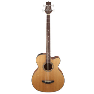 Takamine GB30 Series Acoustic Bass Guitar Natural w/ Pickup & Cutaway - TGB30CENAT