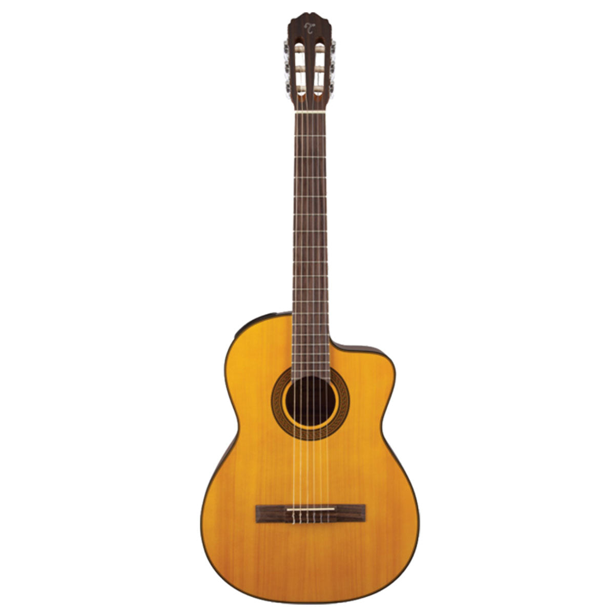 Takamine GC3 Series Classical Guitar Nylon Natural w/ Pickup &amp; Cutaway - TGC3CENAT