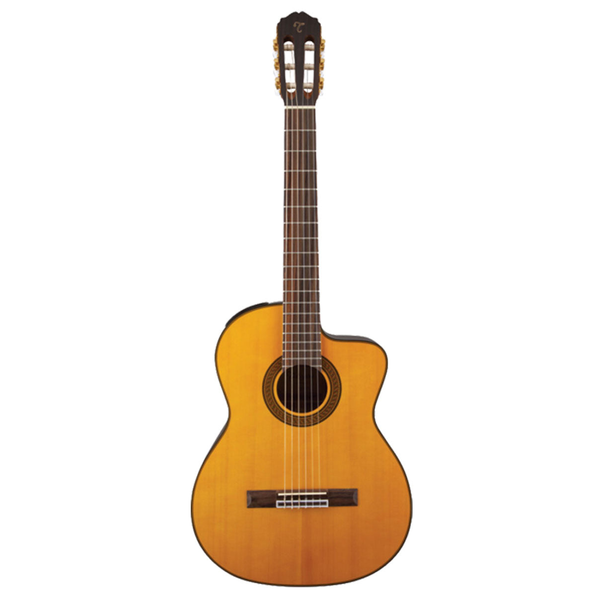 Takamine GC5 Series Classical Guitar Nylon Natural w/ Pickup & Cutaway - TGC5CENAT