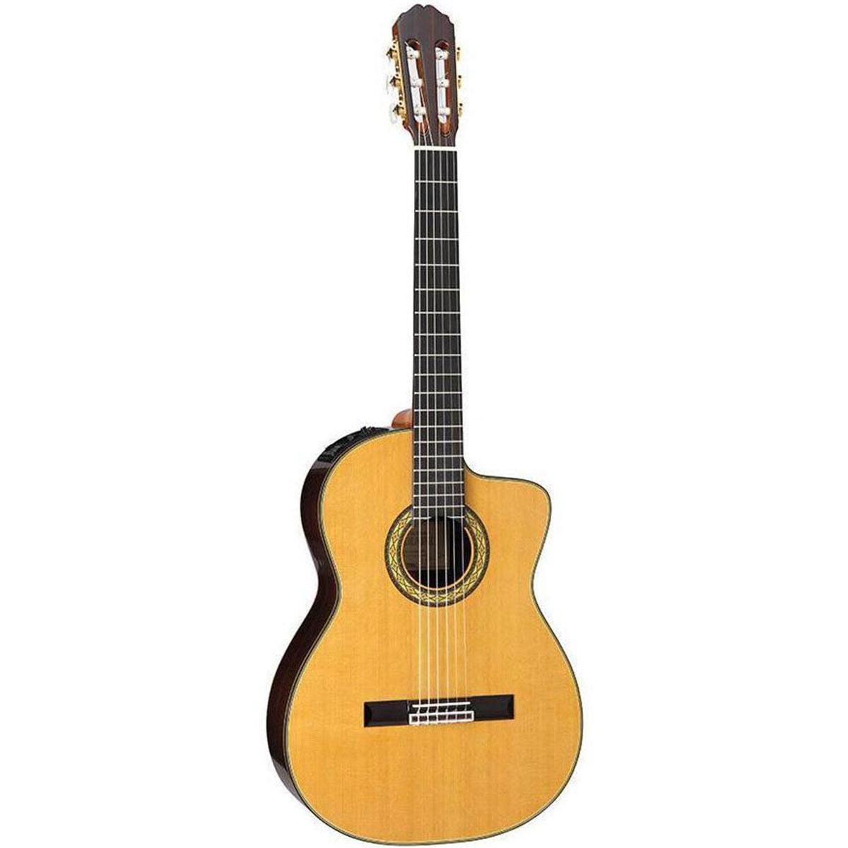 Takamine H5C Hirade Pro Series Classical Guitar Concert Natural w/ Cutaway &amp; Pickup