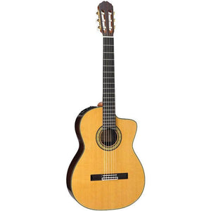 Takamine H5C Hirade Pro Series Classical Guitar Concert Natural w/ Cutaway & Pickup