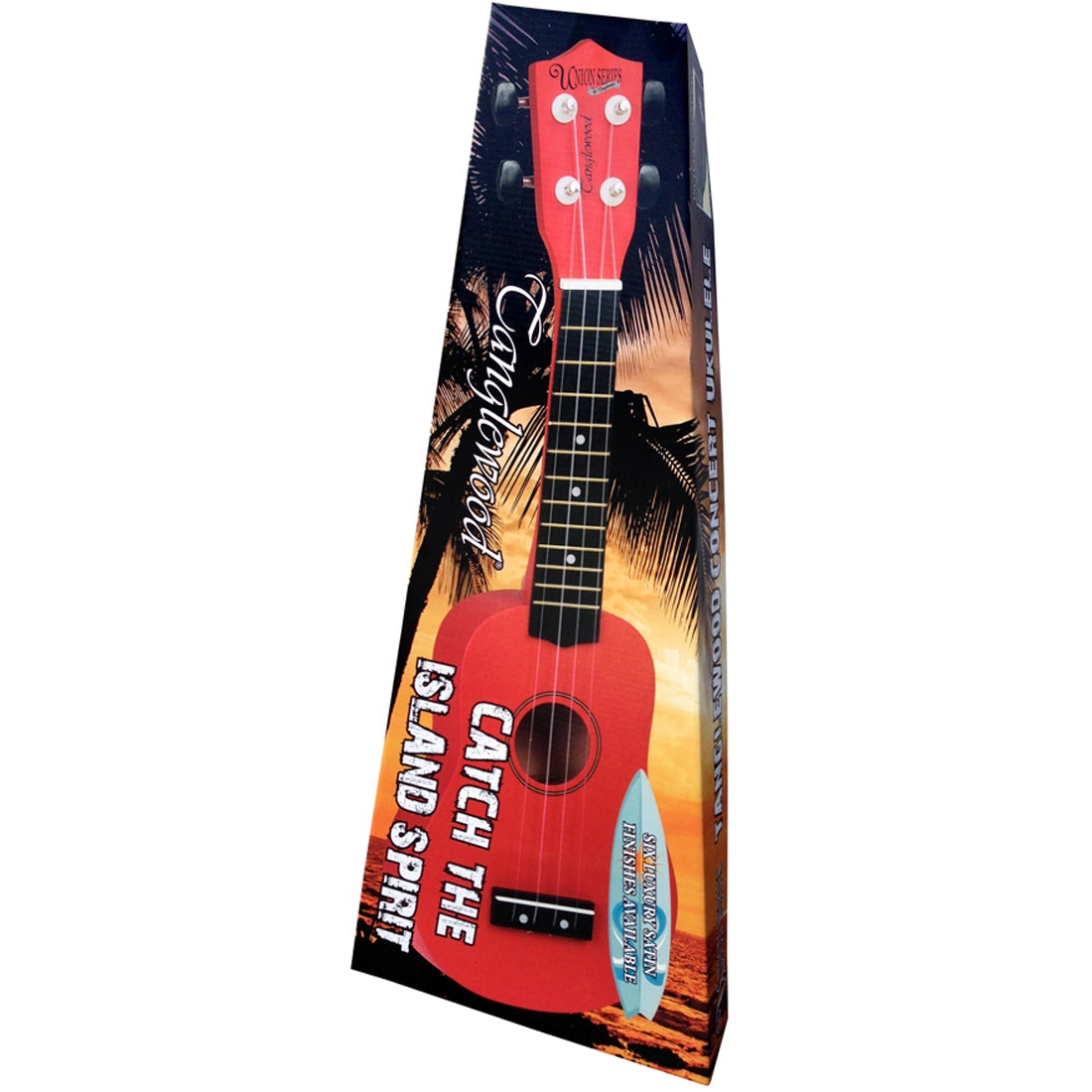 Tanglewood Concert Ukulele Pack Red Uke