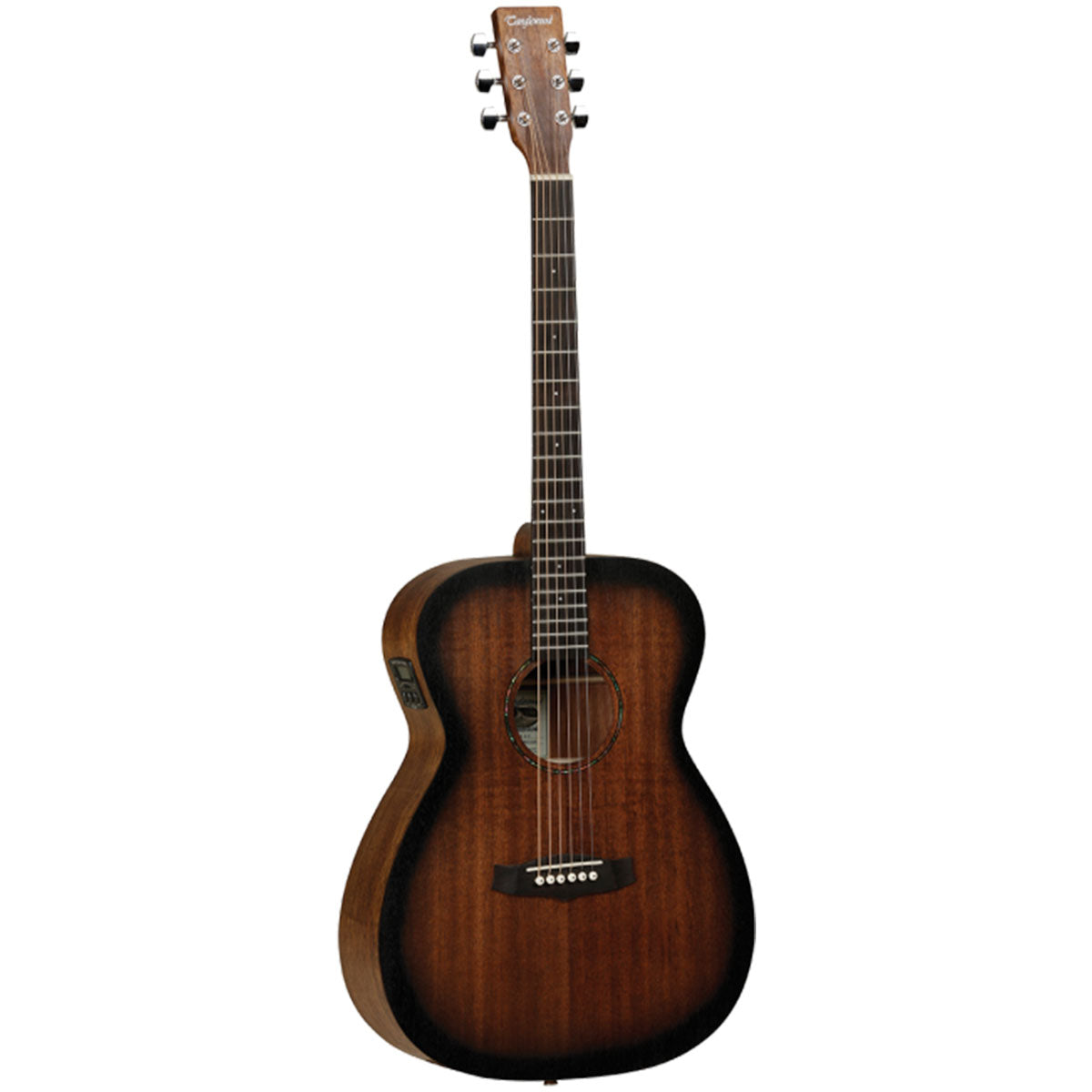 Tanglewood Crossroads Acoustic Guitar Orchestra Whiskey Barrel Burst Satin w/ Pickup