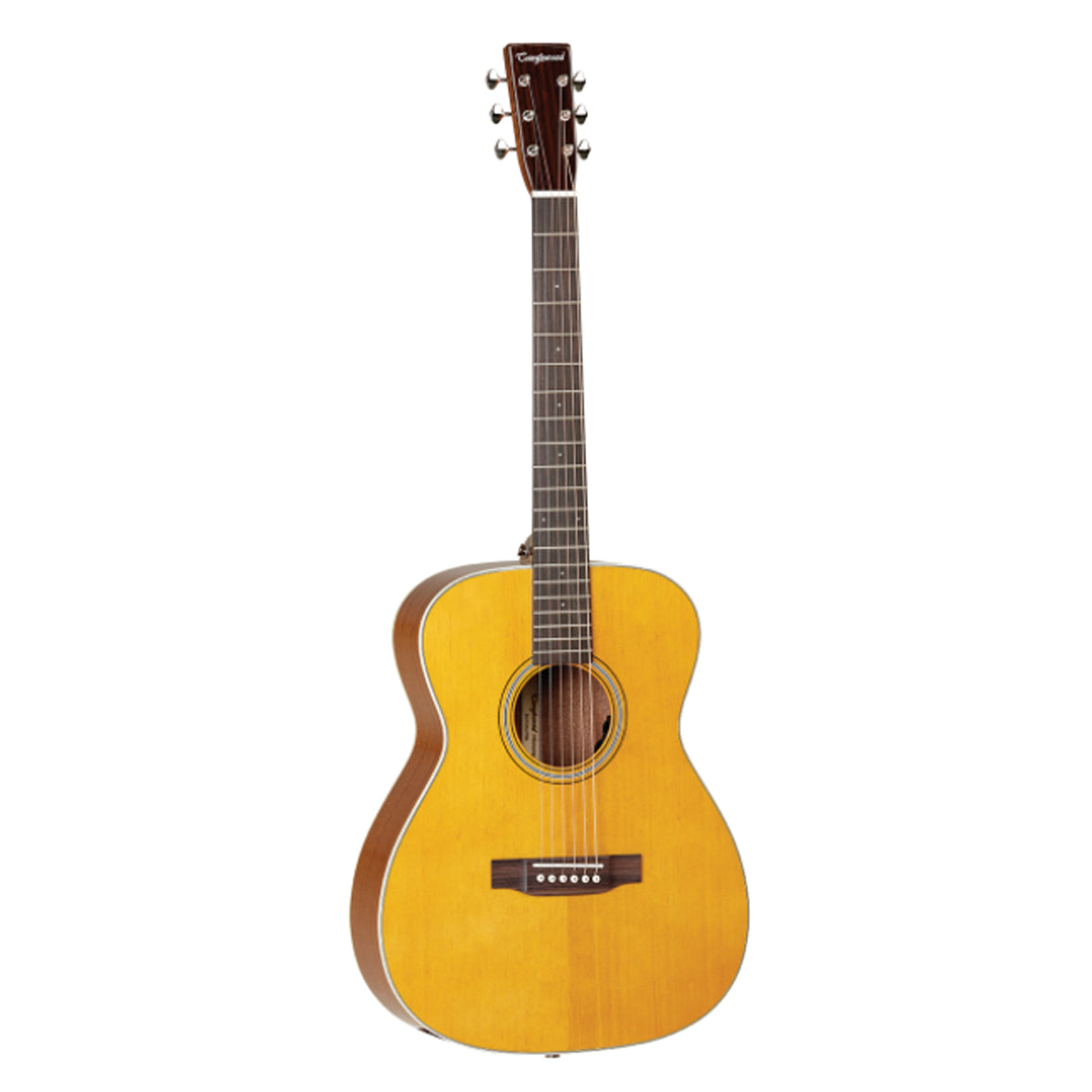 Tanglewood TW40OANELH Sundance Historic Acoustic Guitar Orchestra Left Handed Natural w/ Pickup &amp; Case