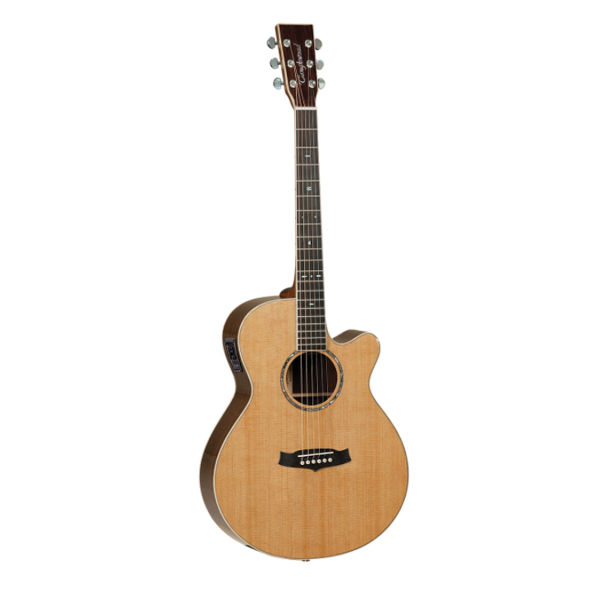 Tanglewood TW45RE Sundance Reserve Acoustic Guitar Super Folk All Solid Natural w/ Pickup & Case