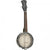 Tanglewood TWBU Banjo Ukulele Tobbacco Burst