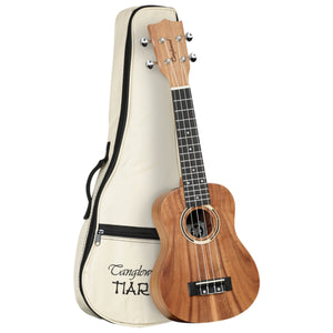 Tanglewood TWT7B Tiare Soprano Ukulele All KOA Uke w/ Bag