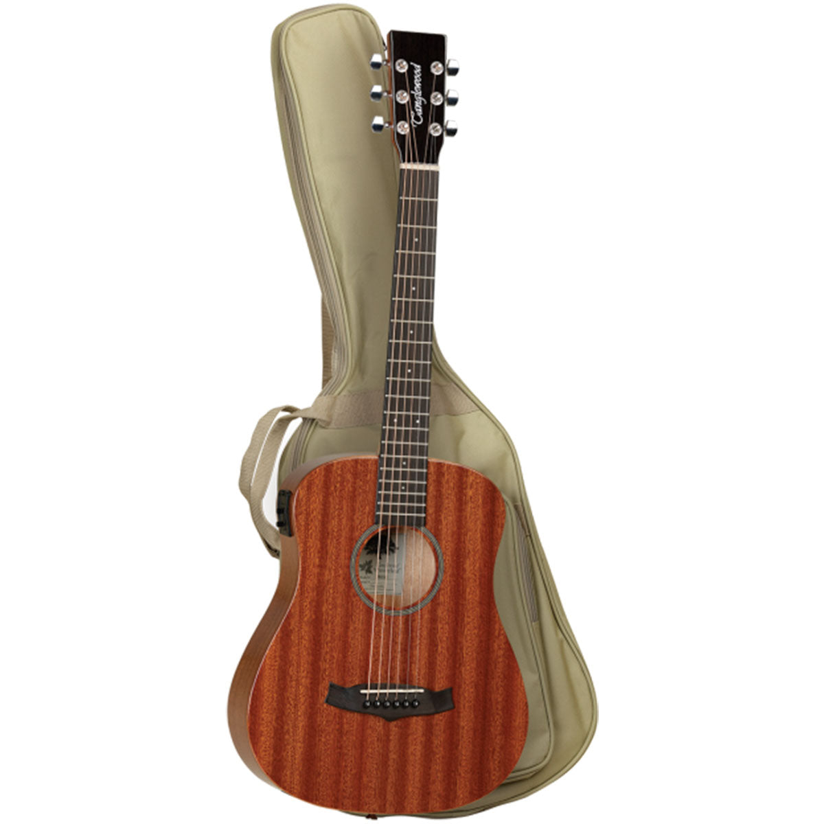 Tanglewood Winterleaf Acoustic Guitar Traveller Mahogany Gloss w/ Pickup