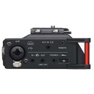 Tascam DR-70D Portable Preamp Audio PCM Handheld Recorder for DSLR