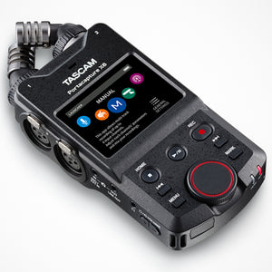 Tascam Portacapture X6 Hand Held Recorder High Resolution Adaptive Multi-Track