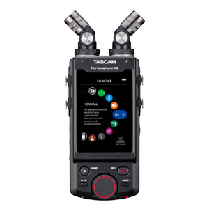 Tascam Portacapture X8 Hand Held Recorder High Resolution Adaptive Multi-Track