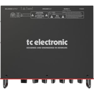 TC Electronic BQ250 Portable Bass Head 250W w/ Mosfet Preamp and Thrust Compressor
