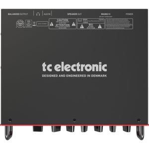 TC Electronic BQ500 Portable Bass Head 500W w/ Mosfet Preamp and Thrust Compressor