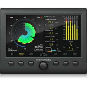 TC Electronic Clarity M Stereo and 5.1 Audio Loudness Meter