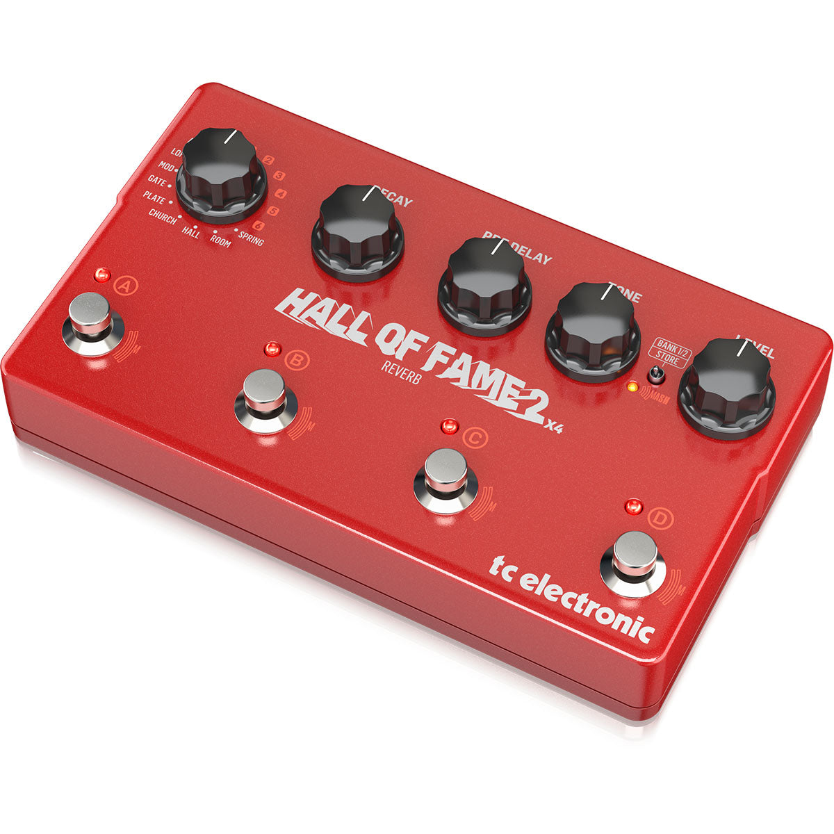 TC Electronic Hall Of Fame 2 X4 Reverb Effects Pedal