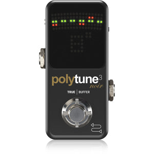 TC Electronic Polytune 3 Noir Pedal Tuner