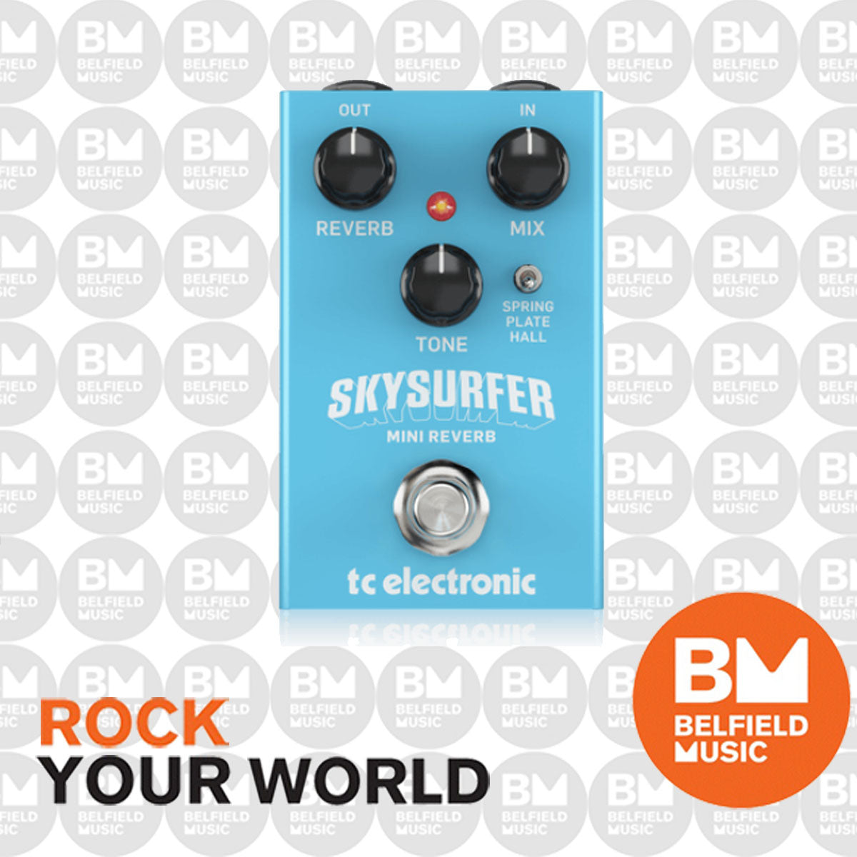 skysurfer reverb pedal TC Electronic Skysurfer Mini Reverb Effects Pedal - Buy Online