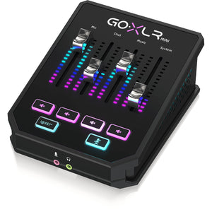 TC Helicon GoXLR Mini Broadcaster Mixer w/ USB Audio Interface