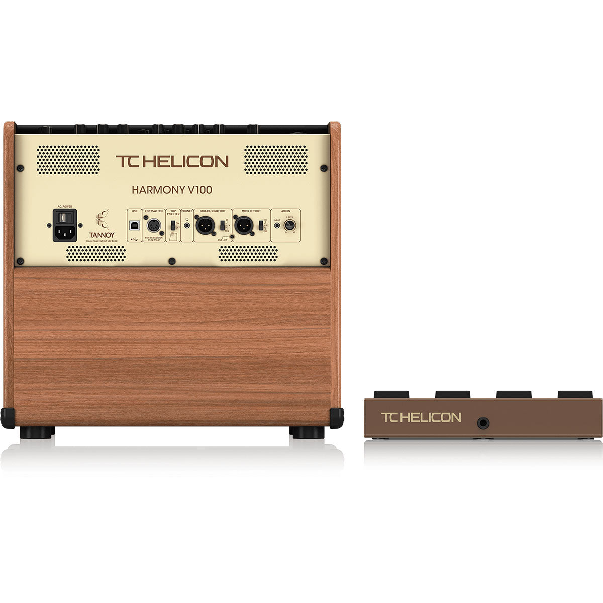 TC Helicon Harmony V100 100w 2-Channel Acoustic Amplifier