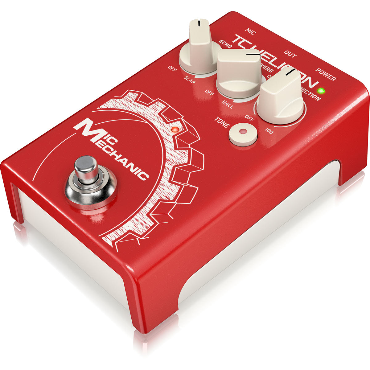 TC Helicon Mic Mechanic 2 Vocal Effects Pedal w/ Pitch Correction