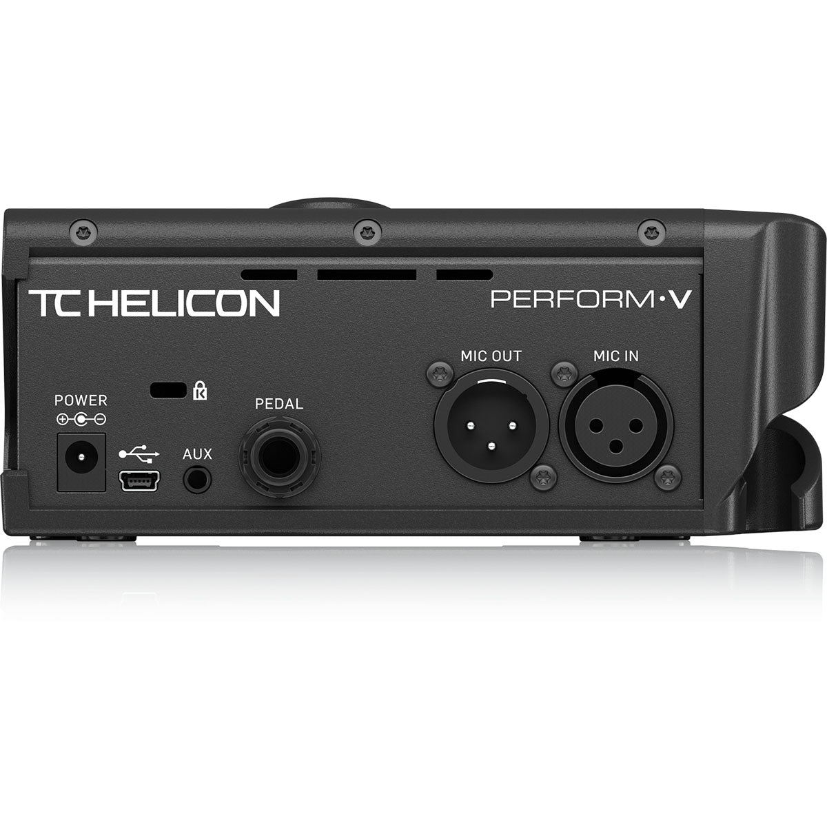 TC Helicon Perform-V Mic Stand Mount Vocal Processor Black