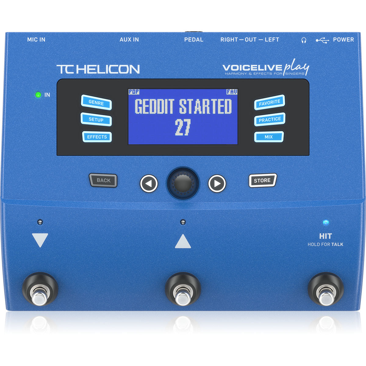 TC Helicon Voicelive Play Looping Effects Pedal