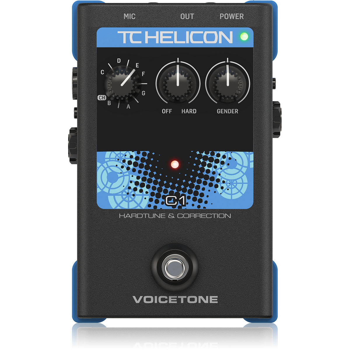 TC Helicon Voicetone C1 Pitch Correction Effects Pedal