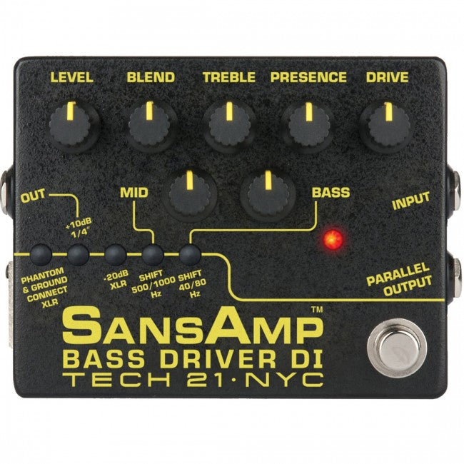 Tech 21 Sansamp Bass Driver DI Box V2