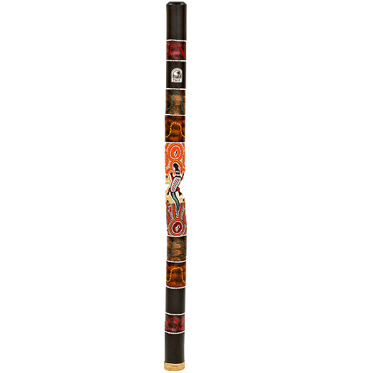 Toca Didgeridoo 47inch Bamboo Gecko Design