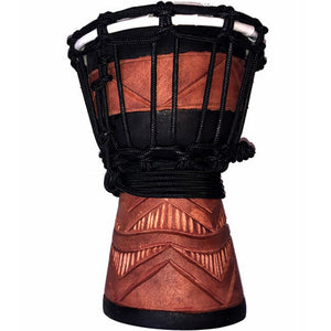 Toca Wooden Mini Djembe 4inch Carved Diamond Pattern - SDMINIDS