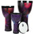 Toca Freestyle 2 Series Nesting Djembe 3-Pieces (8, 10, 12inch) Woodstock Purple - TF2ND3PCWP
