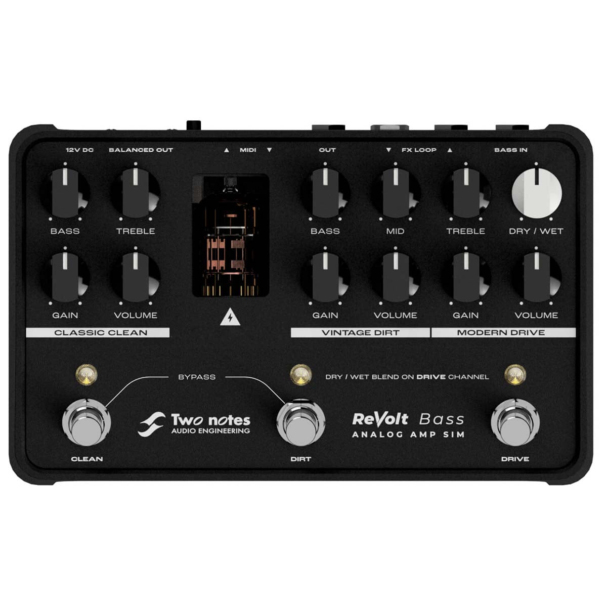 Two Notes Revolt Bass Analog Amp Sim