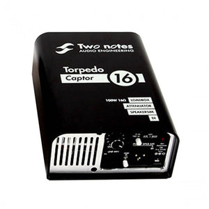 Two Notes Torpedo Captor 16ohm Reactive LoadBox w/ Analog Speakersim & Attenuator